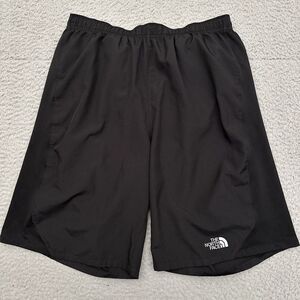 The North Face‎ Lined Athletic Shorts Men's Small Black Lightweight Running 9"